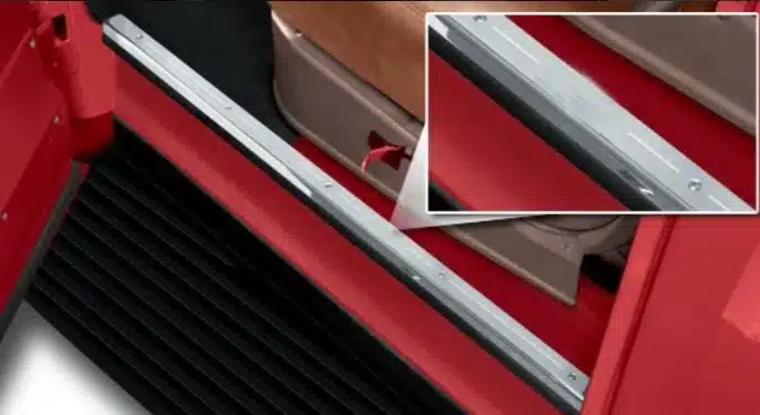 Soleira Friso Porta Inox Chevrolet Pick Up Boca de Bagre - Imagem 8