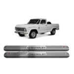 Soleira Friso Porta Inox Chevrolet D10