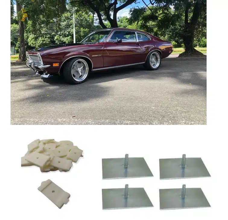 Kit Presilhas Grampo Friso Caixa De Ar Ford Maverick
