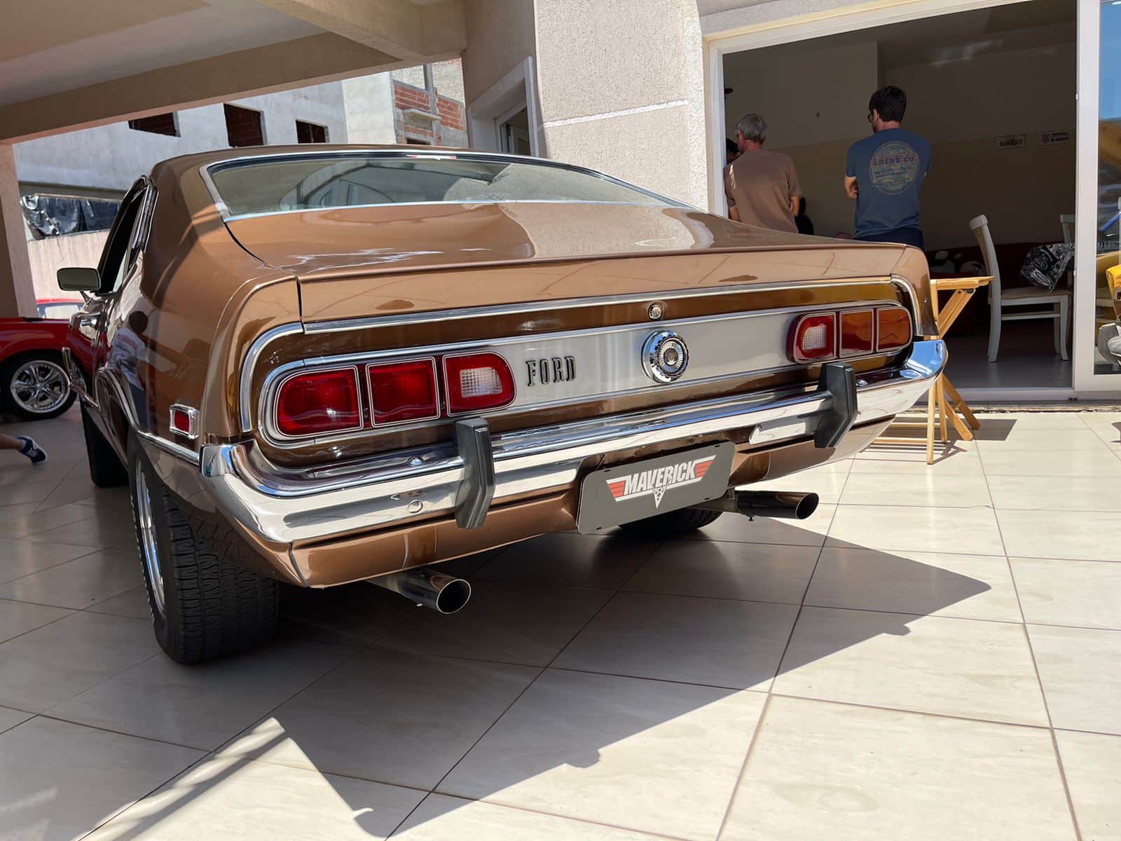 Remendo Lanterna Traseira Grande Ford Maverick Fase 2