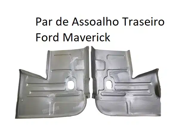 Par Assoalho Traseiro Ford Maverick