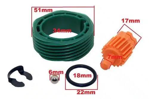 Kit Pinhão Velocímetro Ford Maverick Rosa 19 Dentes - Imagem 3