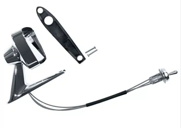 Espelho Retrovisor Controle Regulagem Interno Ford Maverick Galaxie Landau Mustang - Imagem 5