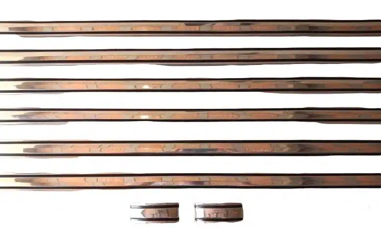 Kit Frisos Laterais Caçamba Ford F100 Bumpside