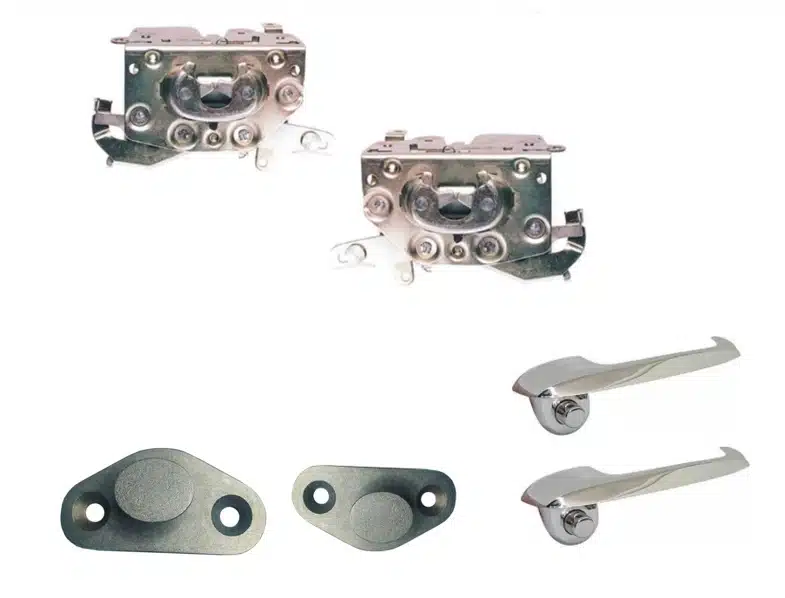 Kit Fechadura Maçaneta Batente Porta Ford F100 1972 à 1992