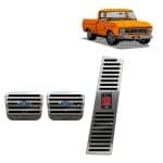Pedaleira Inox Chevrolet C10 Veraneio