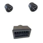 Kit Difusor Chrome Ar Condicionado PerformanceV8