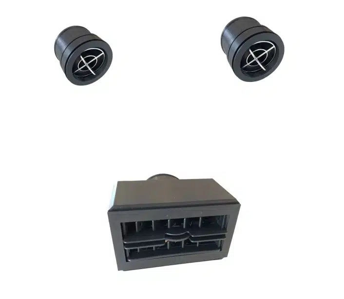 Kit Difusor Chrome Ar Condicionado PerformanceV8