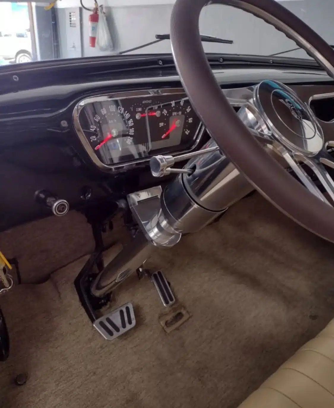 Coluna Direção Billet Mecânico Fixa Ford F1 F100 F1000 - Imagem 2
