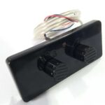 Comando Billet Black Retangular de Ar Condicionado Universal