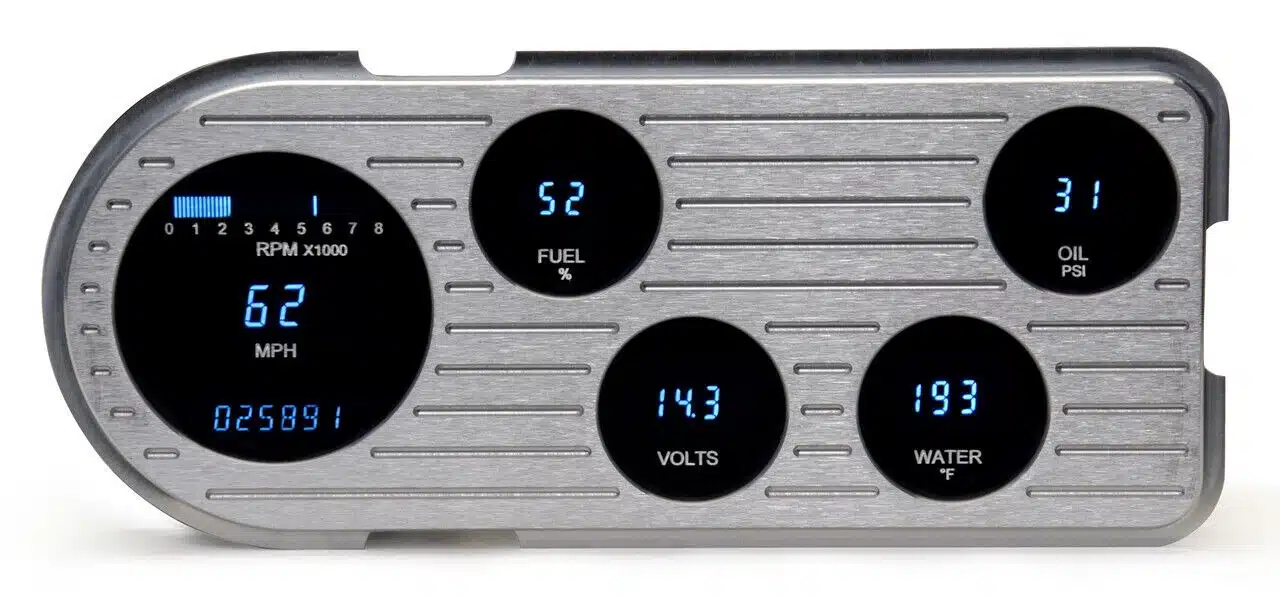 Painel de Instrumentos Billet Digital Ford F1 1948-1950