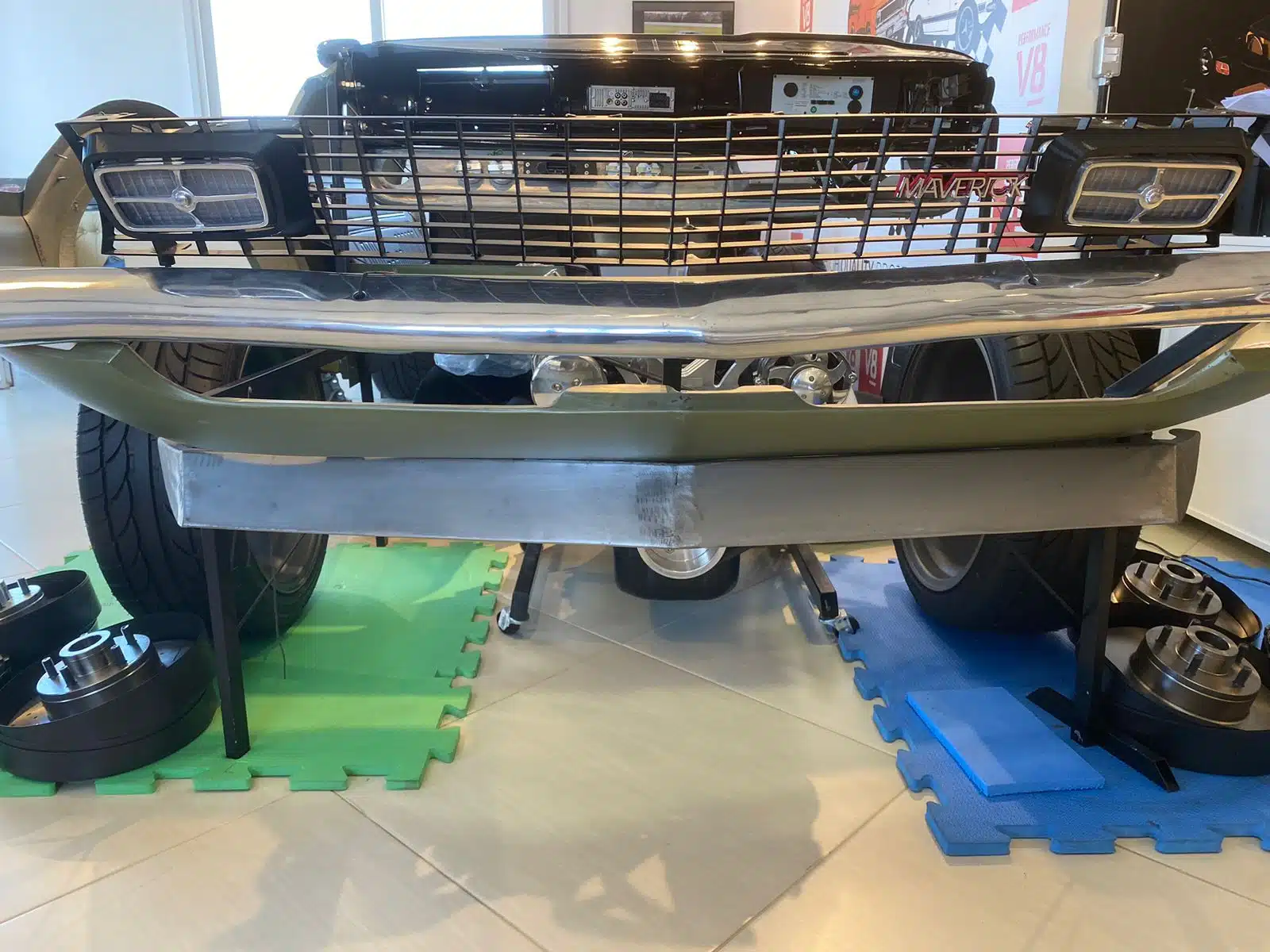 Kit Rabeta Spoiler Traseiro Spoiler Frontal Ford Maverick PerformanceV8 - Imagem 8