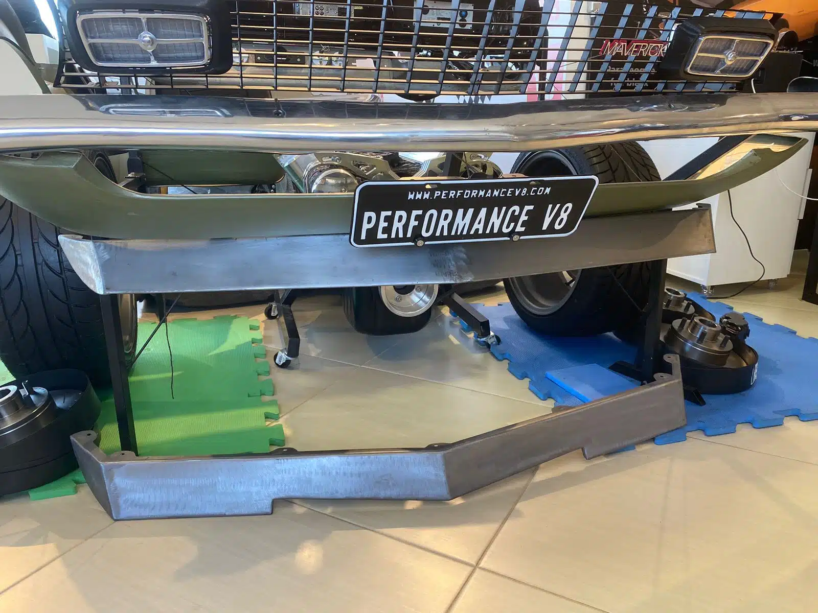 Kit Rabeta Spoiler Traseiro Spoiler Frontal Ford Maverick PerformanceV8 - Imagem 9