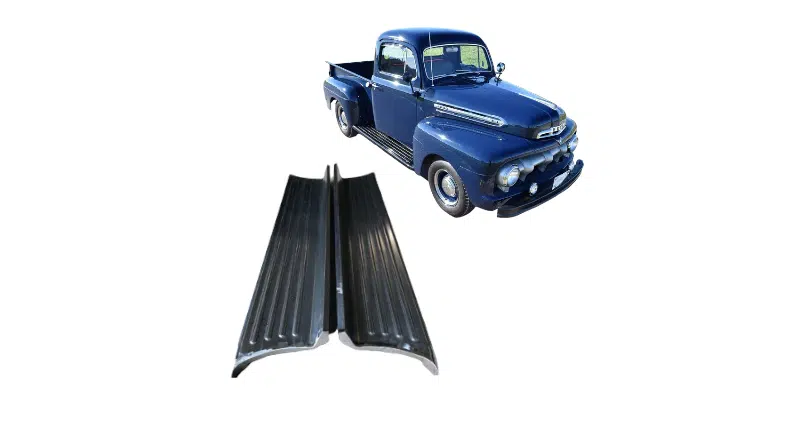Par de Estribo Ford F1 1948 à 1952 PerformanceV8