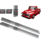 Kit Pedaleira e Soleira Friso Porta Inox Ford F100 1953 a 1962 PerformanceV8