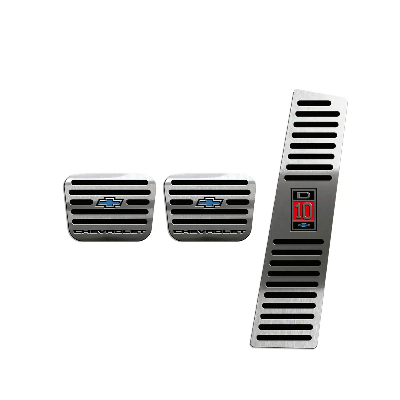 Kit Pedaleira Soleira Friso Porta Inox Chevrolet D10 PerformanceV8 - Imagem 4