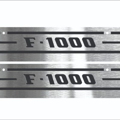Soleira Inox Ford F1000 De 1993 à 1998 PerformanceV8