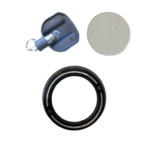 Bojo Soquete Luz Teto Aro Billet Black Ford Maverick