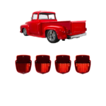 Lanternas Traseiras LED Sequencial Ford F100 1953-61 PerformanceV8