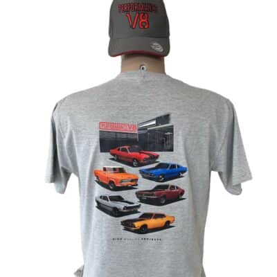 Camiseta Bone Cinza Performance V8