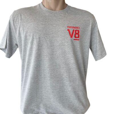 Camiseta Cinza Performance V8