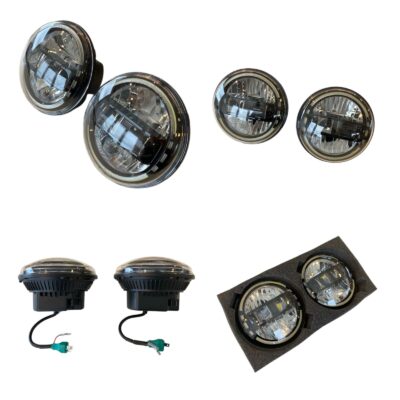 Farol Led Projetor Ford Maverick F100 Chevrolet C10 Opala