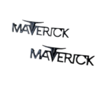 Emblema Paralama Black Ford Maverick USA