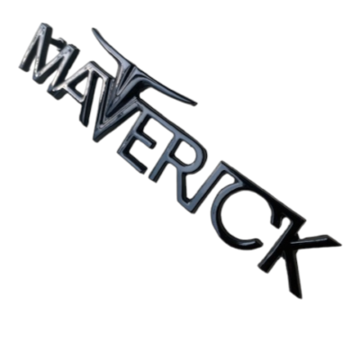 Emblema Paralama Black Ford Maverick USA