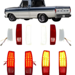 Lanternas Traseiras LED Sequencial Ford F100 1972 à 1992 PerformanceV8