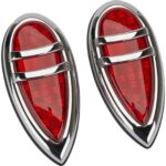Lanternas Traseiras Gota LED Hot Rod Ford Dodge Chevrolet
