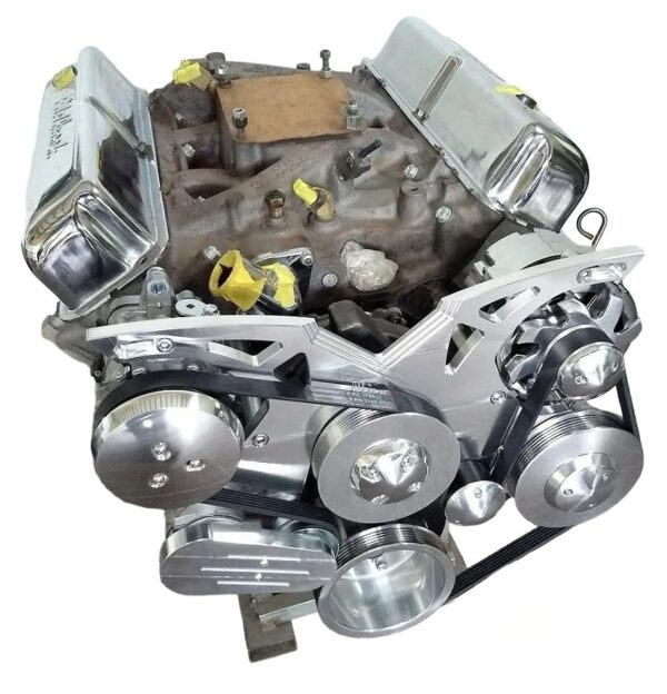Kit de Polias Billet Serpentine V8 Ford Mustang 352-390