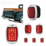 Lanternas Traseiras LED Sequencial Chevrolet Pick UP Boca de Bagre PerformanceV8