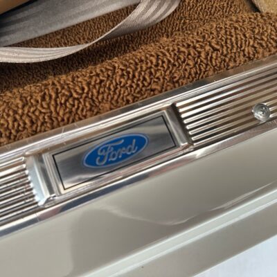 Plaqueta Inox Ford Soleira Porta Original Ford Maverick