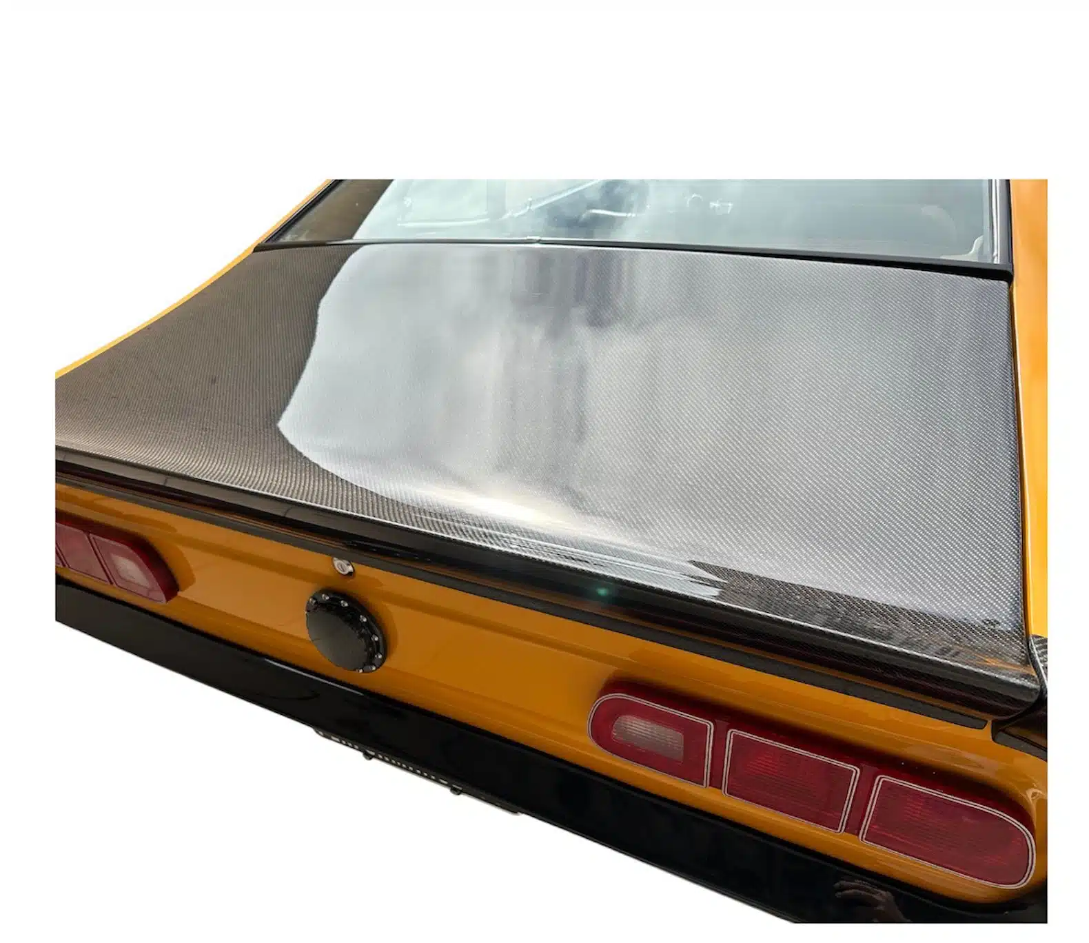 Tampa e Rabeta Traseira de Fibra de Carbono Ford Maverick Grabber - Imagem 3