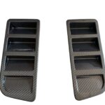 Entradas de Ar Custom Fibra Carbono Capô Ford Maverick