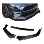 Spoiler Lip Parachoque Frontal Fibra Carbono Ford Mustang 2015-2023