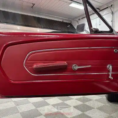 Forro de Porta Vermelho Ford Mustang 1967