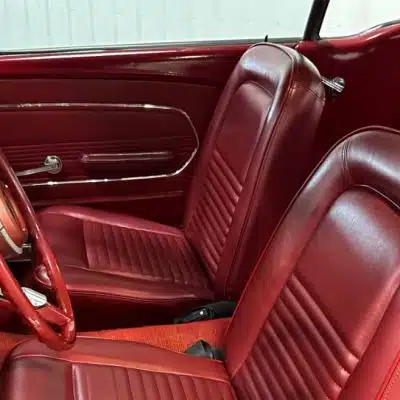 Forro de Porta Vermelho Ford Mustang 1967