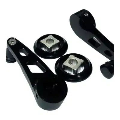 Manivela de Vidro Billet Black