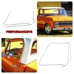 Kit Frisos Contorno Cabine Calha De Chuva Chevrolet C10 C14 C15