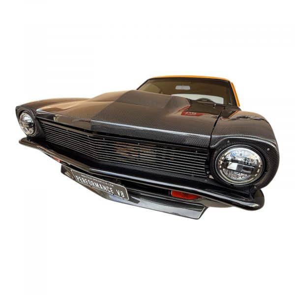 Grade Dianteira Radiador Fibra de Carbono Ford Maverick - Image 4