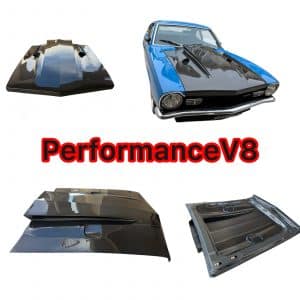 Capo com Scoop Entrada Ar Fibra de Carbono Ford Maverick
