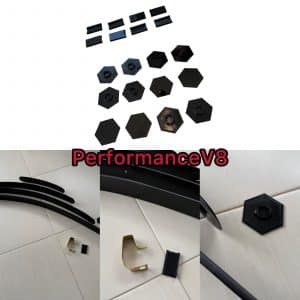 Kit Calço Isolador E Trava Laminas Feixe De Molas Ford Maverick